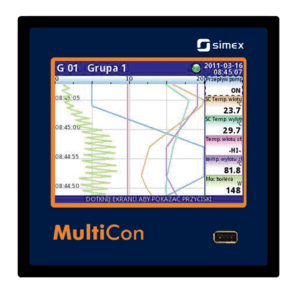 simex multicon cmc 99 registrador y controlador multicanal